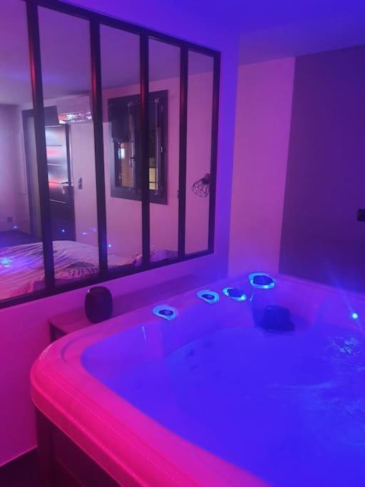 Superbe Appartement Avec Jacuzzi Et Exterieur 佩皮尼昂 外观 照片