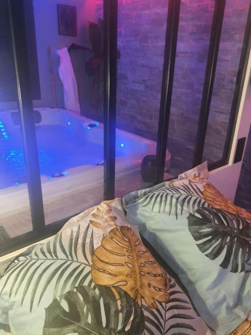 Superbe Appartement Avec Jacuzzi Et Exterieur 佩皮尼昂 外观 照片