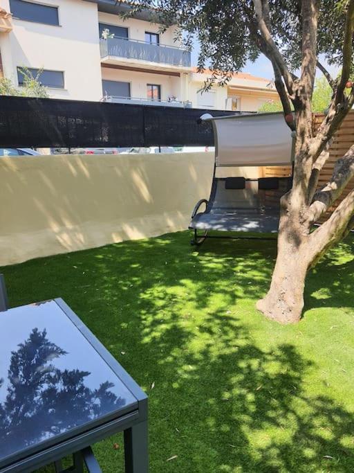 Superbe Appartement Avec Jacuzzi Et Exterieur 佩皮尼昂 外观 照片